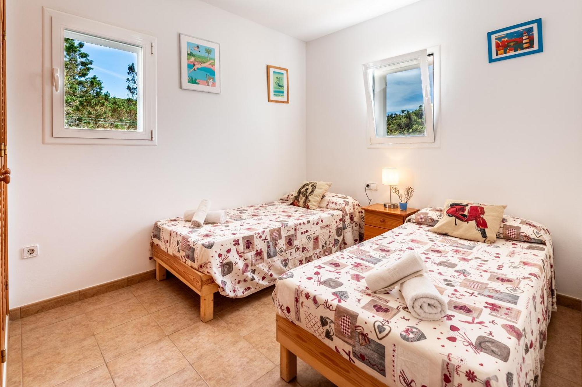 Casa Es Vedra Villa Cala Saona Bagian luar foto