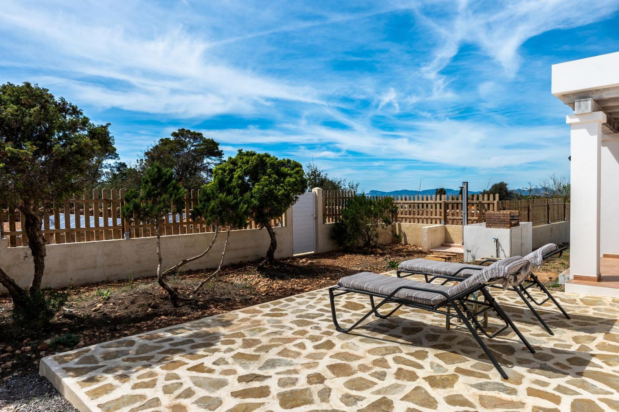 Casa Es Vedra Villa Cala Saona Bagian luar foto