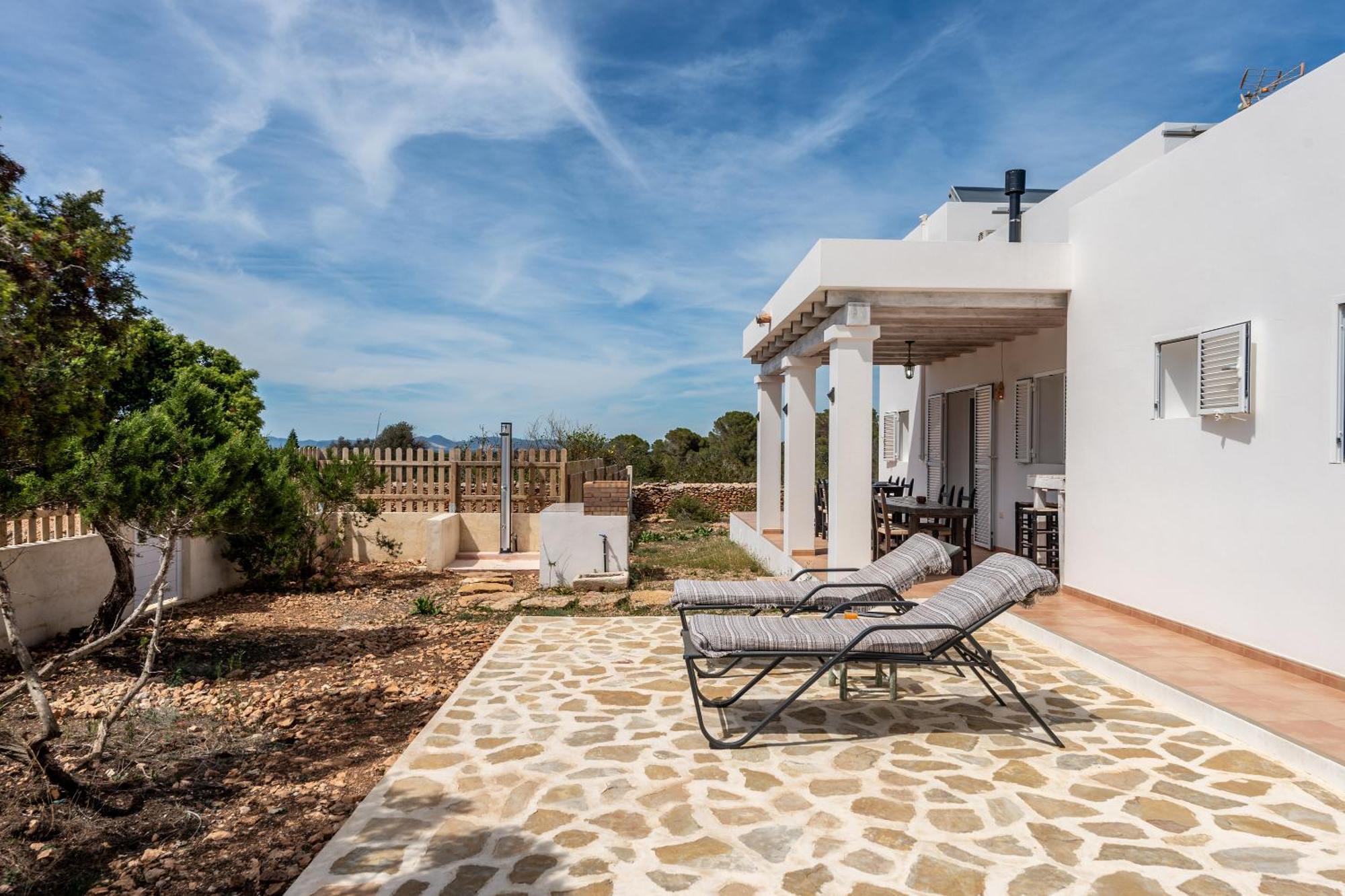 Casa Es Vedra Villa Cala Saona Bagian luar foto