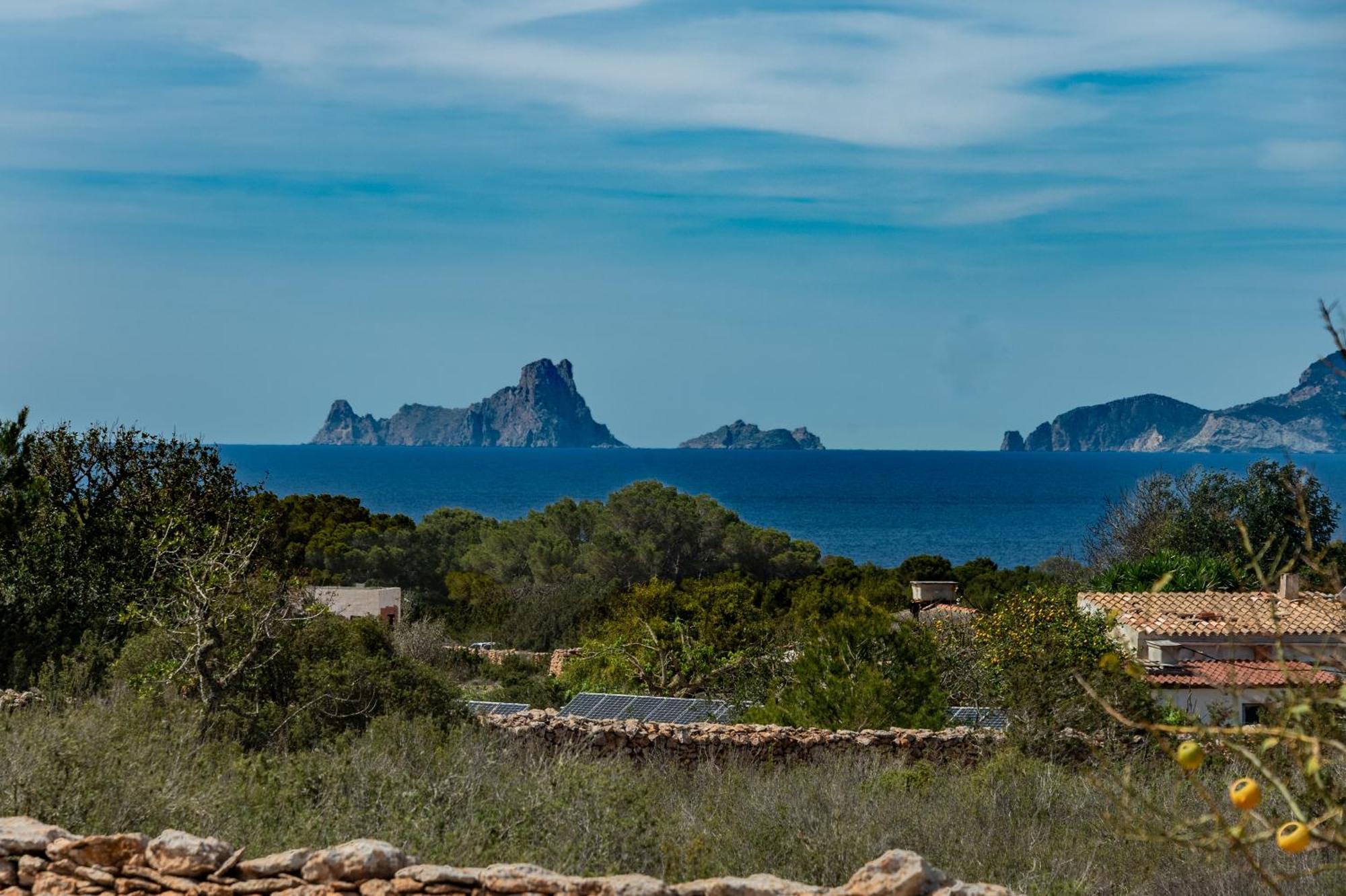 Casa Es Vedra Villa Cala Saona Bagian luar foto